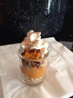 Pumpkin Pie Parfait Treat - All Is Well Health & Wellness Coaching With Terra Ayres